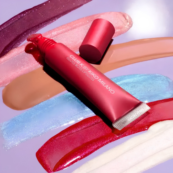 Натисніть на картинку, щоб її збільшити KIKO Milano Club K Gloss Boss Lip Gloss — зволожуючий блиск для губ 06 Just Me 10 мл