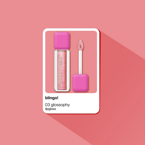Poppy Head Blingo! Jackpot Gloss блеск для губ 03 Glossophy 4,8 г