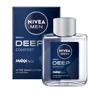 NIVEA MEN DEEP ВОДА ПІСЛЯ ГОЛІННЯ З АКТИВОВАНИМ ВУГІЛЛЯМ 100МЛ