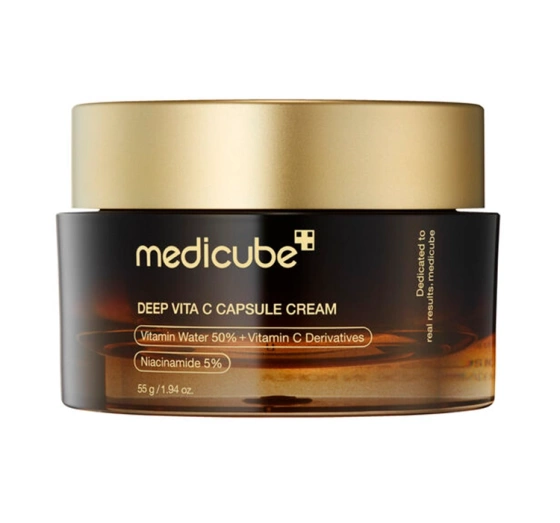 Medicube Deep Vita C Capsule Cream осветляюще-укрепляющий крем для лица в капсулах 55 г