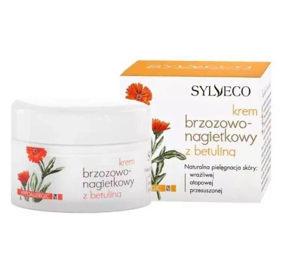 SYLVECO КРЕМ ИЗ БЕРЕЗЫ И КАЛЕНДУЛЫ С БЕТУЛИНОМ  50МЛ