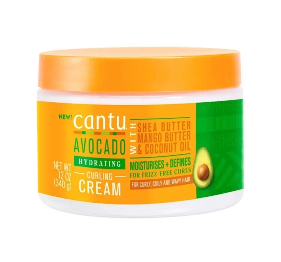 CANTU AVOCADO КРЕМ ДЛЯ СТИЛІЗАЦІЇ ЛОКОНІВ І ХВИЛЬОК 340Г
