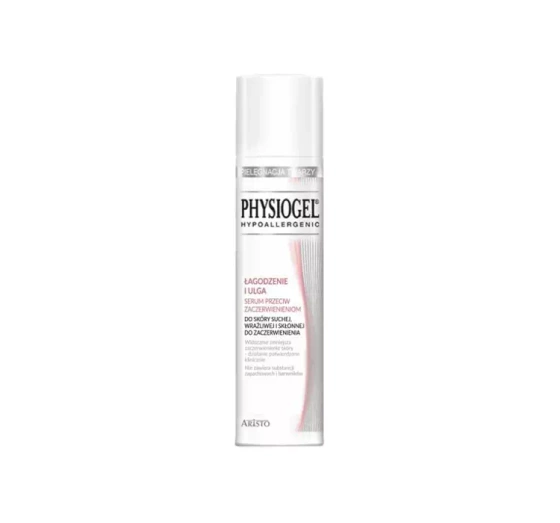 PHYSIOGEL HYPOALLERGENIC УСПОКОЕНИЕ И ОБЛЕГЧЕНИЕ СЫВОРОТКА ПРОТИВ ПОКРАСНЕНИЯ 30МЛ