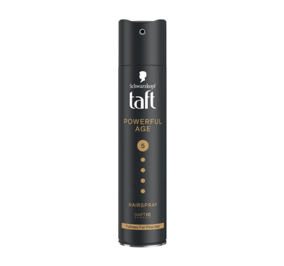 TAFT POWER & FULLNESS ЛАК  ДЛЯ ДЕЛИКАТНЫХ И ТОНКИХ ВОЛОС 250МЛ