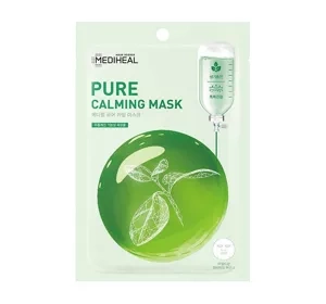 MEDIHEAL PURE УСПОКАИВАЮЩАЯ МАСКА ДЛЯ ЛИЦА 20МЛ