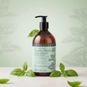 Barwa Aromasoaps рідке мило з освіжаючим ароматом базиліка 500 мл