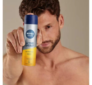 NIVEA MEN ACTIVE ENERGY АНТИПЕРСПІРАНТ-СПРЕЙ 250МЛ