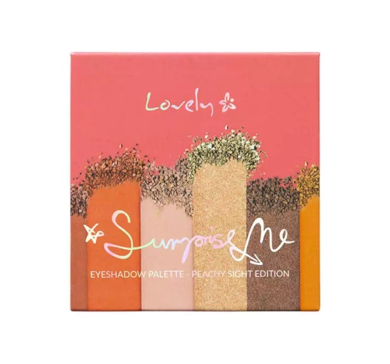 LOVELY SURPRISE ME ПАЛІТРА ТІНЕЙ ДЛЯ ПОВІК PEACHY SIGHT 6Г
