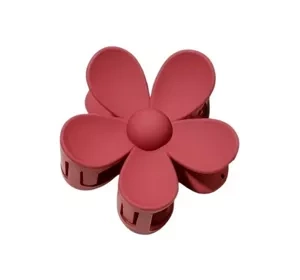 eCarla заколка для волос в виде цветка Бордовый SP152BOR