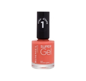 Rimmel Super Gel гелевый лак для ногтей 047 Spiced Coral 12мл