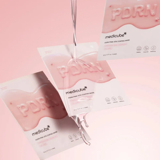 Medicube PDRN Pink Vita Coating Mask регенеруюча маска-плівка 22 г