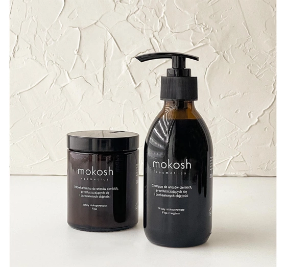 MOKOSH КОНДИЦИОНЕР МАСКА ДЛЯ ВОЛОС С НИЗКОЙ ПОРИСТОСТЬЮ ИНЖИР 180МЛ