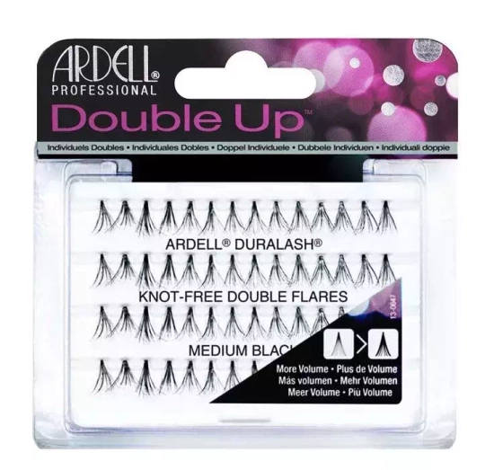 ARDELL ПУЧКИ РЕСНИЦ БЕЗУЗЕЛКОВЫЕ  DOUBLE MEDIUM