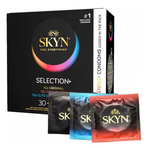 SKYN SELECTION+ БЕЗЛАТЕКСНІ ПРЕЗЕРВАТИВИ 35 ШТ