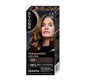 SYOSS PERMANENT СТОЙКАЯ КРАСКА 6_8 ТЕМНЫЙ БЛОНД