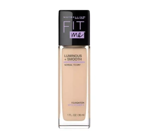 MAYBELLINE FIT ME LUMINOUS + SMOOTH ТОНАЛЬНИЙ ЗАСІБ 120 CLASSIC IVORY  30МЛ