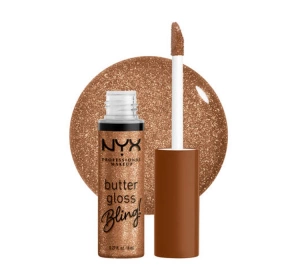 NYX PROFESSIONAL MAKEUP BUTTER GLOSS BLING БЛИСК ДЛЯ ГУБ 04 PAY ME IN GOLD 8МЛ