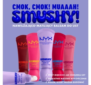 NYX Professional Makeup Smushy матовый бальзам для губ 08 Smudge Fudge 8 мл