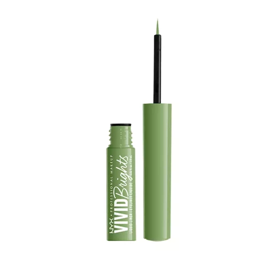 NYX PROFESSIONAL MAKEUP VIVID BRIGHTS ЖИДКАЯ ПОДВОДКА ДЛЯ ГЛАЗ 02 GHOSTED GREEN 2МЛ