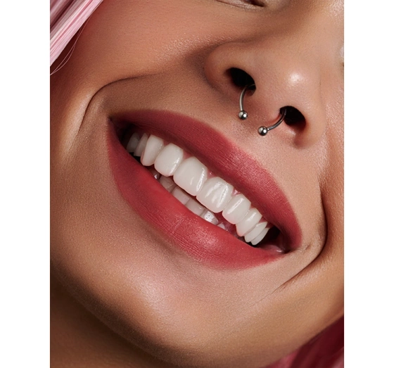 LAMEL POWDER DROP СТІЙКА МАТОВА ПОМАДА ДЛЯ ГУБ 401 COLD-BEIGE 3,8Г