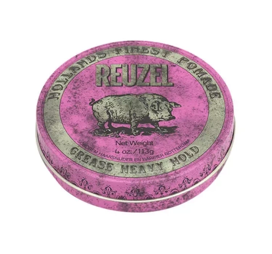 REUZEL PINK GREASE HEAVY HOLD ПОМАДА ДЛЯ ВОЛОССЯ 113Г