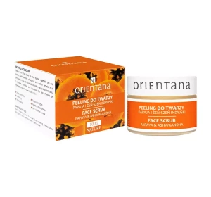 ORIENTANA КРЕМОВЫЙ СКРАБ ПАПАЙЯ ЖЕНЬШЕНЬ 50Г