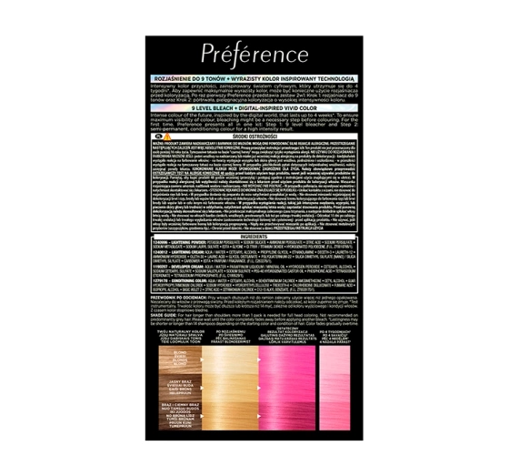L'ORÉAL PARIS PRÉFÉRENCE METAVIVID ФАРБА ДЛЯ ВОЛОССЯ 7.222 META PINK
