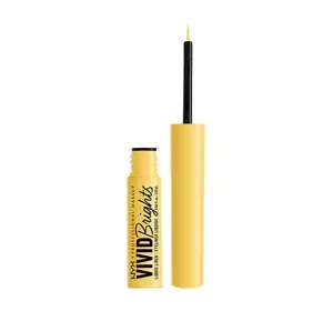 NYX PROFESSIONAL MAKEUP VIVID BRIGHTS ЖИДКАЯ ПОДВОДКА ДЛЯ ГЛАЗ 03 HAD ME AT YELLOW 2МЛ
