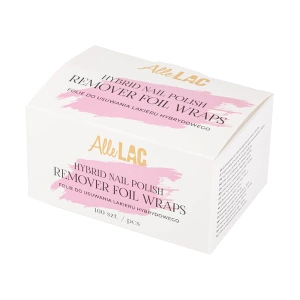 GEL LACK ФОЛЬГА ДЛЯ СНЯТИЯ ГЕЛЬ ЛАКА 100 ШТУК