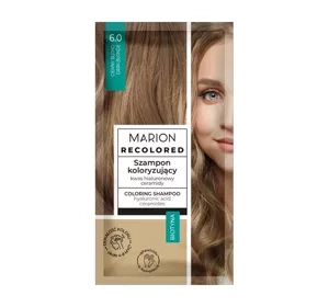 MARION RECOLORED ФАРБУВАЛЬНИЙ ШАМПУНЬ ДЛЯ ВОЛОССЯ 6.0 DARK BLONDE 35МЛ