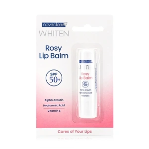 Novaclear Whiten захисний бальзам для губ Rosy SPF50+ 4.9 г