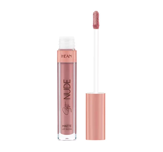 Натисніть на картинку, щоб її збільшити HEAN SOFT NUDE LIP GLOSS МАТОВИЙ БЛИСК ДЛЯ ГУБ 66 SO NUDE! 6МЛ