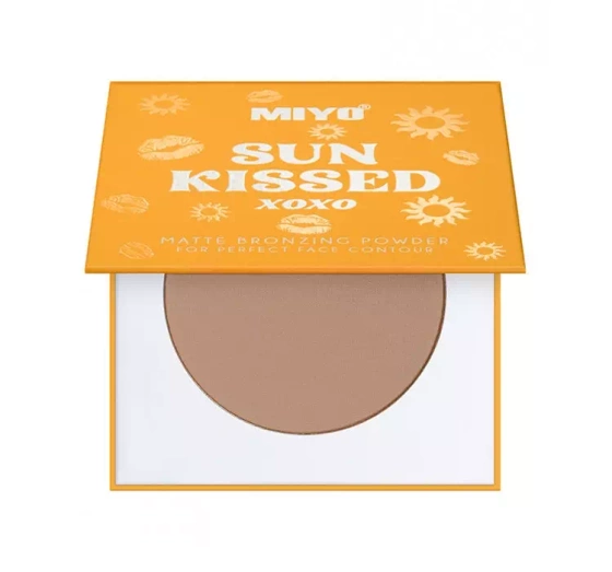 MIYO SUN KISSED МАТОВА БРОНЗУЮЧА ПУДРА 02 CHILLY BRONZE 10Г