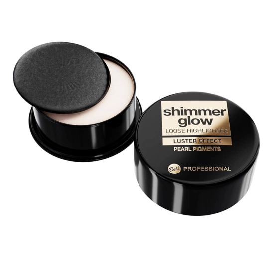 Bell Professional Shimmer Glow рассыпчатый хайлайтер для лица и тела 01 Miracle Glow 4.4 г