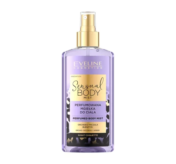EVELINE SENSUAL BODY MIST ПАРФУМОВАНИЙ СПРЕЙ ДЛЯ ТІЛА NIGHT COQUETTE 150МЛ