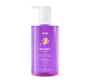 YOPE BOUNCE MY HAIR BALANCE ШАМПУНЬ ДЛЯ ЖИРНОЙ КОЖИ ГОЛОВЫ С КИСЛОТАМИ 300МЛ