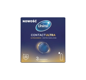 Unimil Contact Ultra ультратонкі презервативи 3 штуки