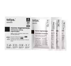 TOŁPA ESTETIC NOCNA REGENERACJA ИНТЕНСИВНАЯ РЕГЕНЕРИРУЮЩАЯ ПРОЦЕДУРА