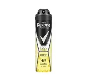 REXONA MEN STAY FRESH CITRUS АНТИПЕРСПІРАНТ-СПРЕЙ ДЛЯ ЧОЛОВІКІВ 150МЛ