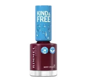 RIMMEL KIND & FREE ВЕГАНСЬКИЙ ЛАК ДЛЯ НІГТІВ 157 BERRY OPULENCE 8МЛ