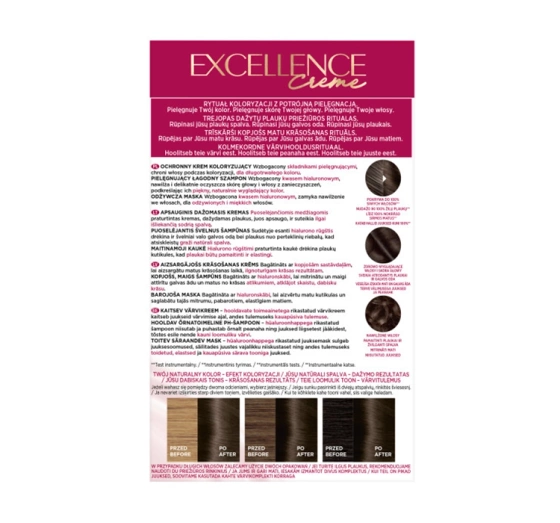LOREAL EXCELLENCE CREME 5.00 СВІТЛИЙ КОРИЧНЕВИЙ