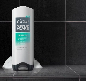 DOVE MEN + CARE ГЕЛЬ ДЛЯ ДУШУ ДЛЯ ЧОЛОВІКІВ SENSITIVE 250МЛ