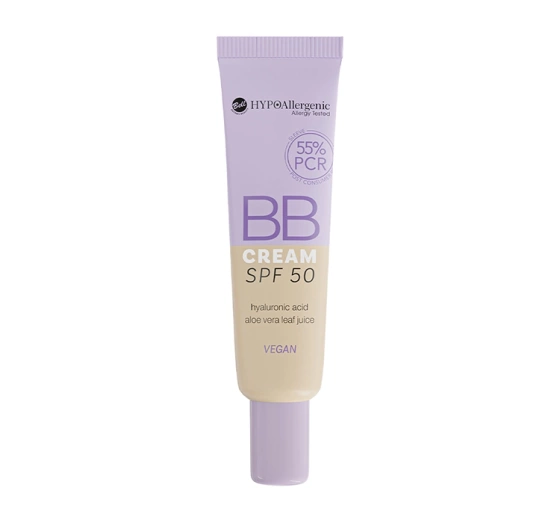 Bell Hypoallergenic гипоаллергенный крем BB с фильтром SPF50 02 Natural 30 г