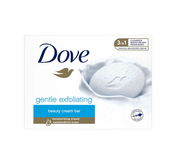 DOVE МЫЛО С ДЕЛИКАТНЫМ ПИЛИНГОМ 90 Г 