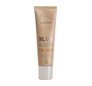 LUMENE BLUR FOUNDATION РАЗГЛАЖИВАЮЩЕЕ ТОНАЛЬНОЕ СРЕДСТВО 1.5 FAIR BEIGE 30МЛ