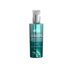 BIOVAX GLAMOUR ULTRA GREEN FOR BRUNETTES СЫВОРОТКА ДЛЯ ВОЛОС НА НОЧЬ 100МЛ