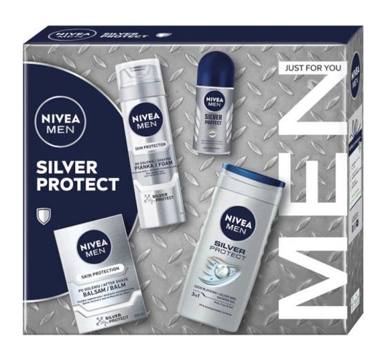 Nivea Men набір косметики: бальзам після гоління + піна для гоління + гель + антиперспірант