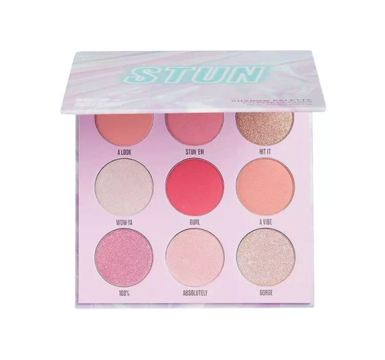 MAKEUP OBSESSION ПАЛЕТКА ТЕНЕЙ ДЛЯ ВЕК STUN 9x1,5Г