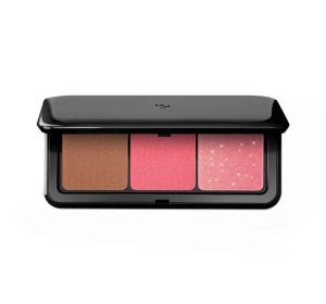 KIKO Milano Multu Finish Trio палитра для контурирования 03 Pink 7г