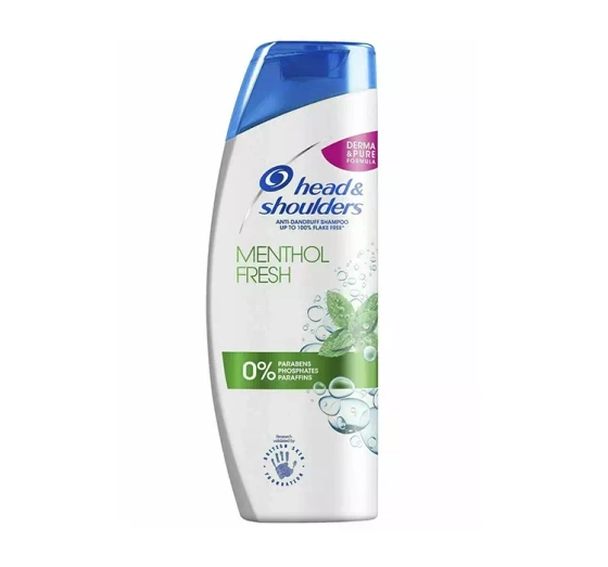 HEAD & SHOULDERS ШАМПУНЬ MENTHOL 400 МЛ